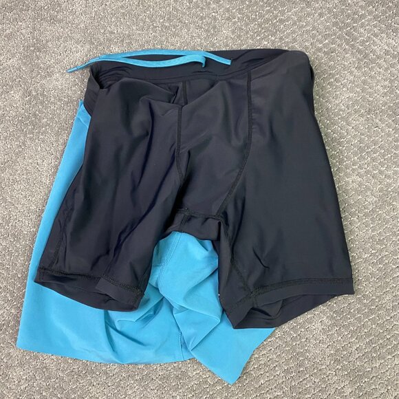 Ten Thousand Shorts Men's Medium Blue Interval Pocket Running Gym Athletic - Picture 4 of 15